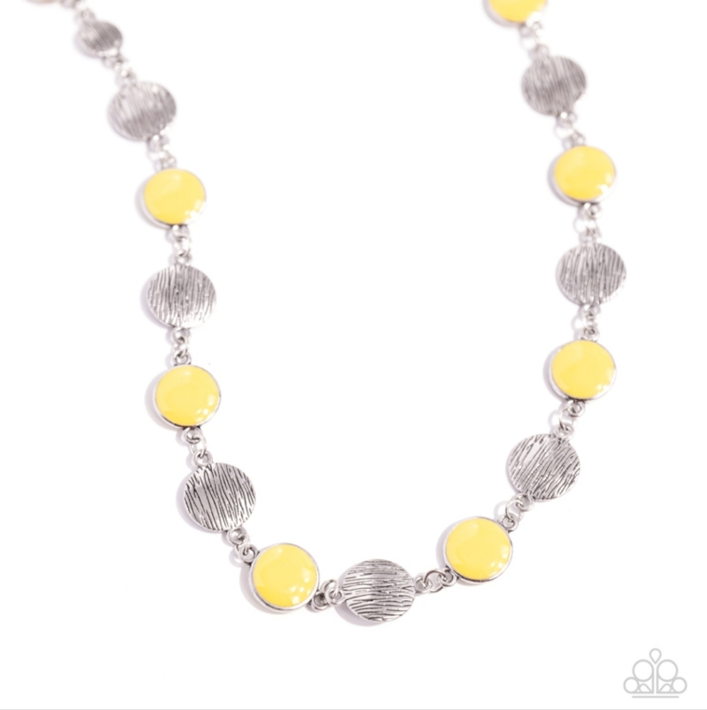 Yellow Hotspot necklace